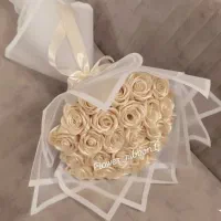 گل رز ربان تخفیف یلدایی|گل مصنوعی|قیدار, |دیوار