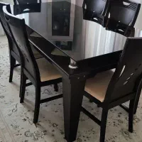 فروش میز ناهارخوری۶نفره|میز و صندلی غذاخوری|نوشهر, |دیوار