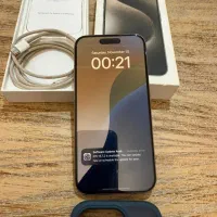 آیفون پونزده پرو حافظه ۲۵۶