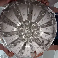 لوستر کریستالی نو|لوستر و چراغ آویز|تهران, شهرک ولیعصر جنوبی|دیوار