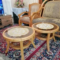 میزوسط مبلی به همراه میزعسلی|مبلمان خانگی و میز عسلی|رشت, استقامت 1|دیوار