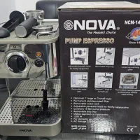 اسپرسوساز نوا۱۴۹ کم استفاده و تمیز + لوازم کامل