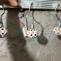 لوستر و کتری و قندان و منقل و سطل پدالی|لوستر و چراغ آویز|کرج, گلشهر|دیوار