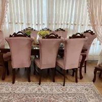 مبل ومیزناهارخوری هشت نفره سالم