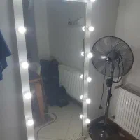 آینه چراغ دار  بدنه MDF