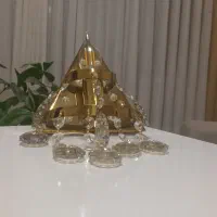 یک جفت دیوارکوب کریستالی