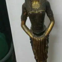 مجسمه مصری  وتابلو منجوق کاری شده