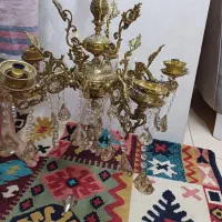 لوستر ۵ شاخه برنجی