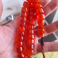 کهربا 33 دانه پرچمی قدیمی