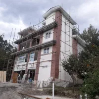 آردواز شیروانی ایرانیت آبرو سقف ویلا نما و لمبه