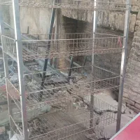 سایبان تابلو میوه استند ۴ طبقه شلف حبوبات کولر ابی|فروشگاه و مغازه|مشهد, شیرودی|دیوار