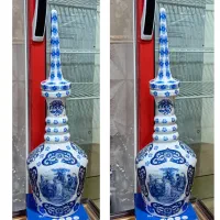 تنگ نیزه دار،چراغ،دیس پایه دار رویال انگلیس قدیمی