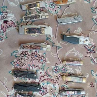 چاقو ضامندار و تاشو و زنجان