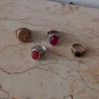 تعدادی انگشتر و سکه  قدیمی.عتیقه