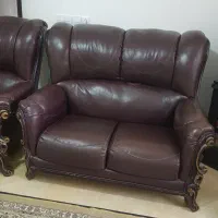 مبلمان چرمی 7 نفره|حراج|لاهیجان, گلستان|دیوار