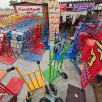 دو چرخ حمل بار گاری باربر دستی مخصوص گاوصندوق