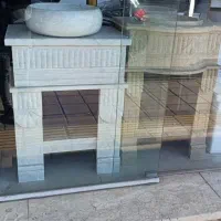 روشویی سنگ طبیعی کاسه روکار و توکار، شیرآلات|لوازم سرویس بهداشتی|ساوه, |دیوار