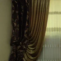 پرده سالن دارای دکور دوطرفه