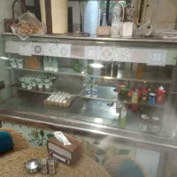 یخچال ویترینی شیشه خم