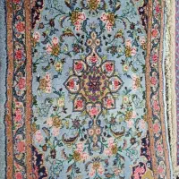 دوعدد فرش دست بافت ذرع نیم