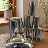 پارچ و لیوان استیل با تخفیف ویژه