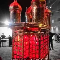 ضریح شش گوشه اقا اباعبدالله (ع)