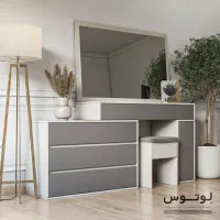 میز آرایش مدرن (مدل پرنیا DT-4763)|تخت و سرویس خواب|تهران, تهرانپارس غربی|دیوار