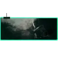 ماوس پد مخصوص بازی مدل  GLOWING 15 RGB 80X30CM