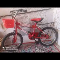 سایز 16 دوچرخه قرمز|دوچرخه، اسکیت، اسکوتر|شیراز, صاحب الزمان|دیوار