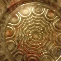 ظرف شکلات خوری شیشه ای طرحدار.|ظروف سرو و پذیرایی|تهران, کاشانک|دیوار