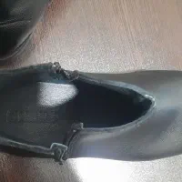 بوت چرم شمس نو، مدل یکسره دو زیپی|کیف، کفش، کمربند|رشت, پاستوریزه|دیوار