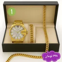۶ مدل ست ساعت،دستبند،گردنبند مردانه شیک باضمانت