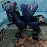 ۲ عدد کالسکه دوقلویی|کالسکه و لوازم جانبی|اهواز, زیتون کارگری|دیوار