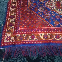 قالیچه فرش ماشینی کوچیک قدیمی سرمه‌ای|فرش|تهران, شیوا|دیوار