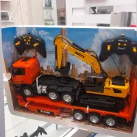 ماشین تریلی و بیل مکانیکی کنترلی هوینا