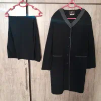 مانتوشلوار اداری جنس درجه عالی کارکرده اما کم کار