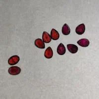سنگ یاقوت سرخ تراش الماسی