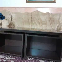 میز عسلی مینیمال و کلاسیک با چهار میز کوچک چرخدار|مبلمان خانگی و میز عسلی|سمنان, |دیوار