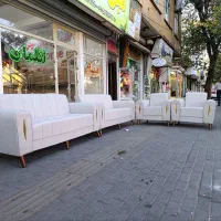 فضای شیک خانه با مبل راحتی با پارچه ی ضدلک و ضخیم|مبلمان خانگی و میز عسلی|تبریز, |دیوار