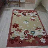 فرش یک در یک ونیم سالم کم کار شده