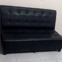 مبل سه نفره چرم