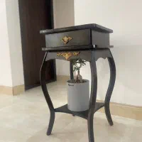 میز تلفن و پایه گل
