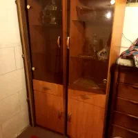 کتابخانه طبقه دار کشویی جادار و نیمکت مدرسه بچه|کتابخانه، شلف، قفسه‌های دیواری|کرج, حصارک پایین|دیوار