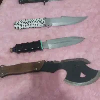 چاقو وکیسه خواب پافر قفس