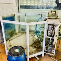 یخچال سه در بزرگ همراه دوعدد اکواریوم ماهی قزل|فروشگاه و مغازه|بانه, |دیوار