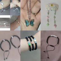 دستبند گردنبند گوشواره نو