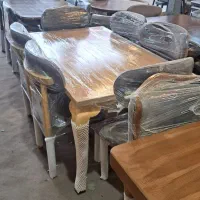 میز ۶نفره صندلی مخروطی|میز و صندلی غذاخوری|رشت, کوی حسینی|دیوار