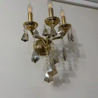 لوستر دیواری با آبکاری طلا