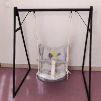 میله ی تاب کودک دست ساز کاملا سبک و محکم