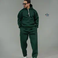 ست مردانه هودی شلوار ساندویچی پوآنو